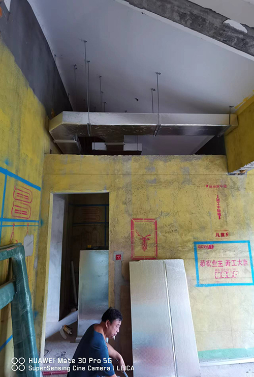 金华住宅全空气系统风管施工